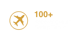 100 keberangkatan